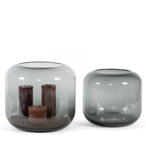 Dekocandle - Bulb Hurricane Smoke XL - Afbeelding 2